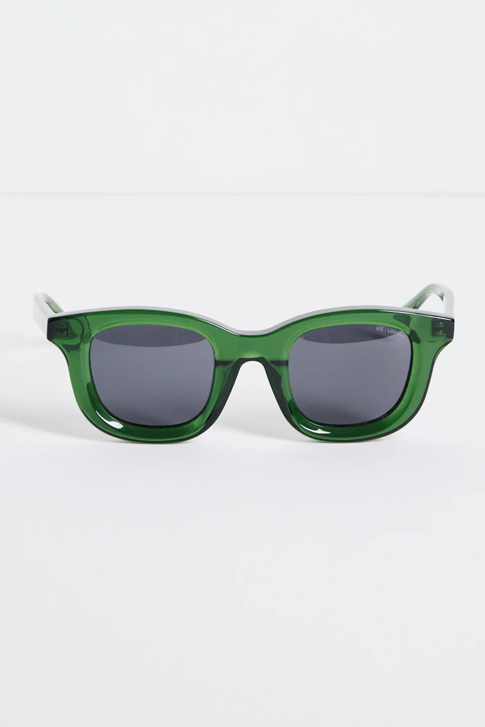 Chelsea Forest Chunky Round Sunglasses