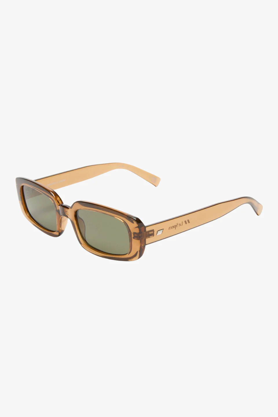Dynamite Tobacco Rectangle Khaki Mono Lens Sunglasses - Image 3