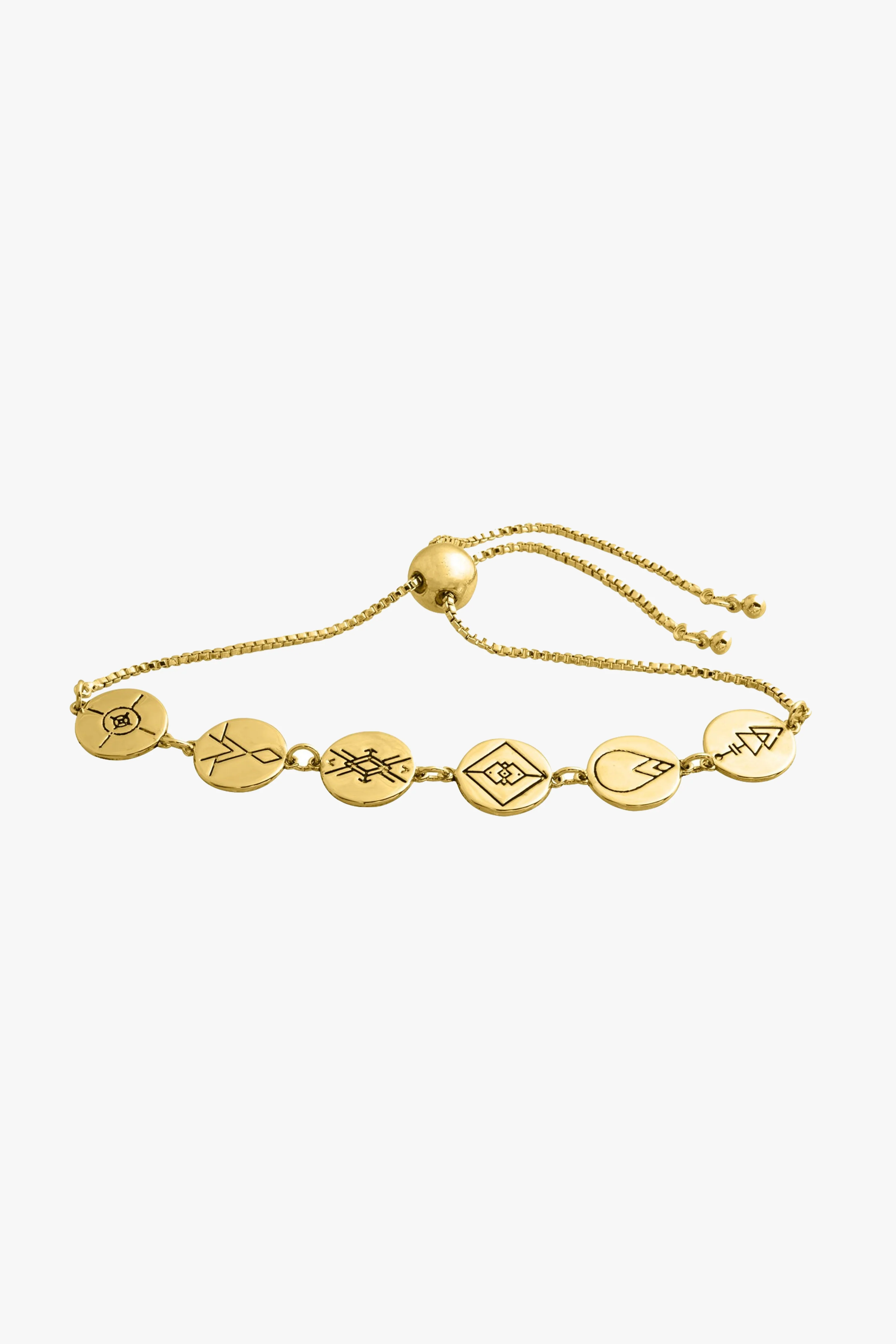 Earth Energies Gold Bracelet