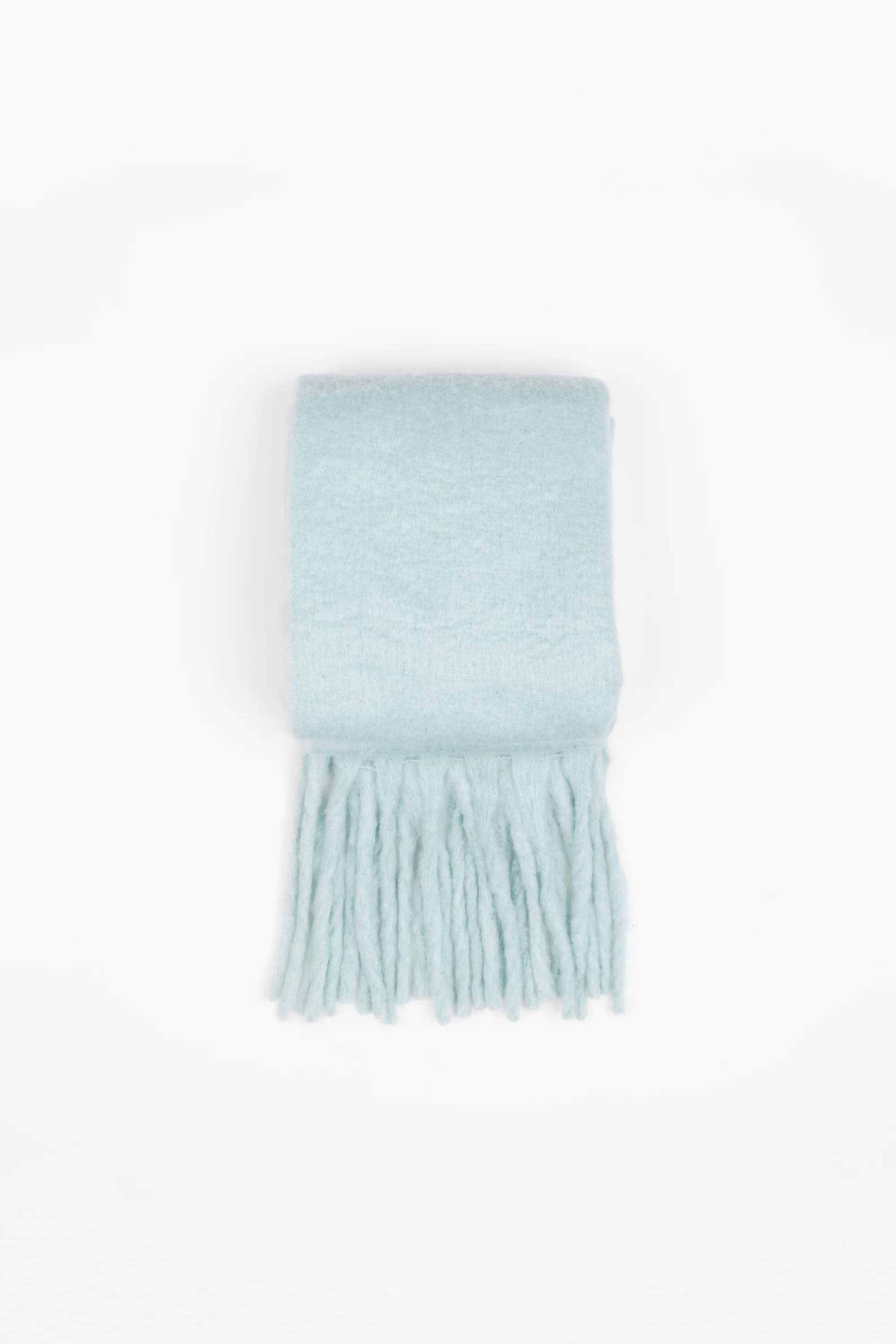 Flo Blue Chunky Soft Scarf - Image 2