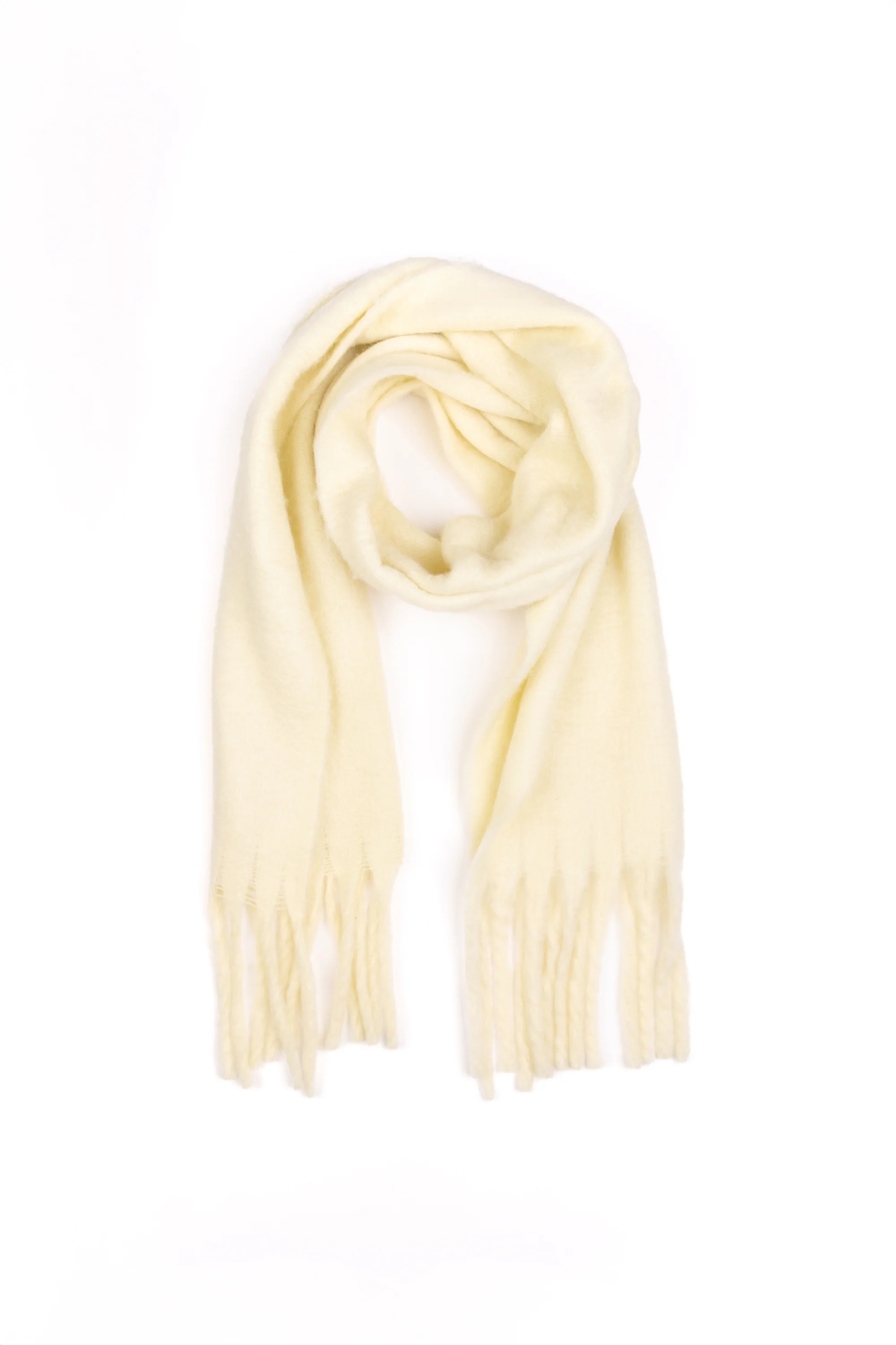 Flo Lemon Chunky Soft Scarf