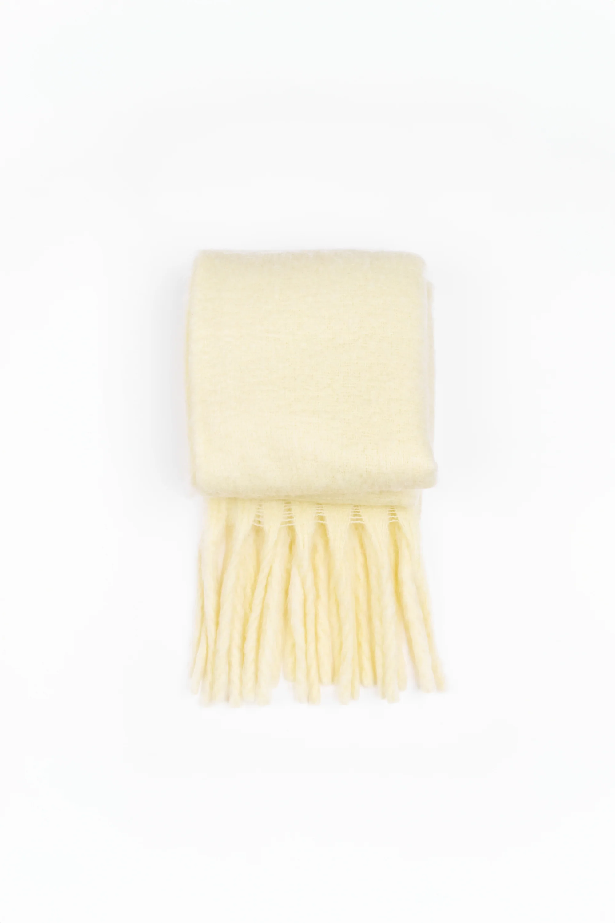 Flo Lemon Chunky Soft Scarf - Image 2