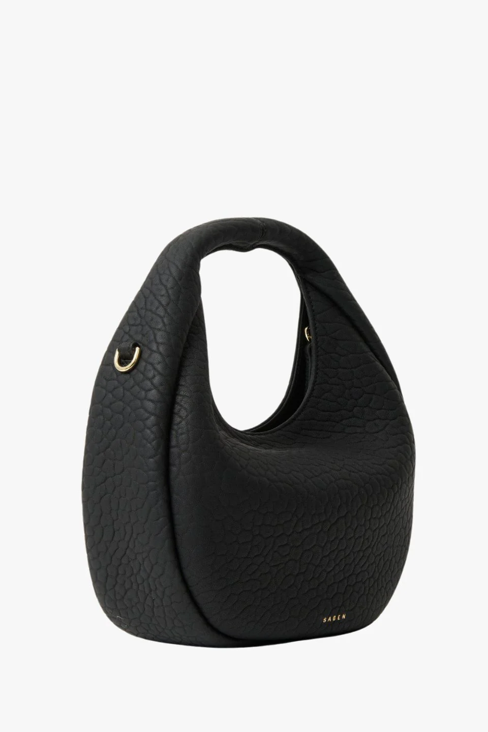 Halle Black Bubble Mini Bag - Image 4