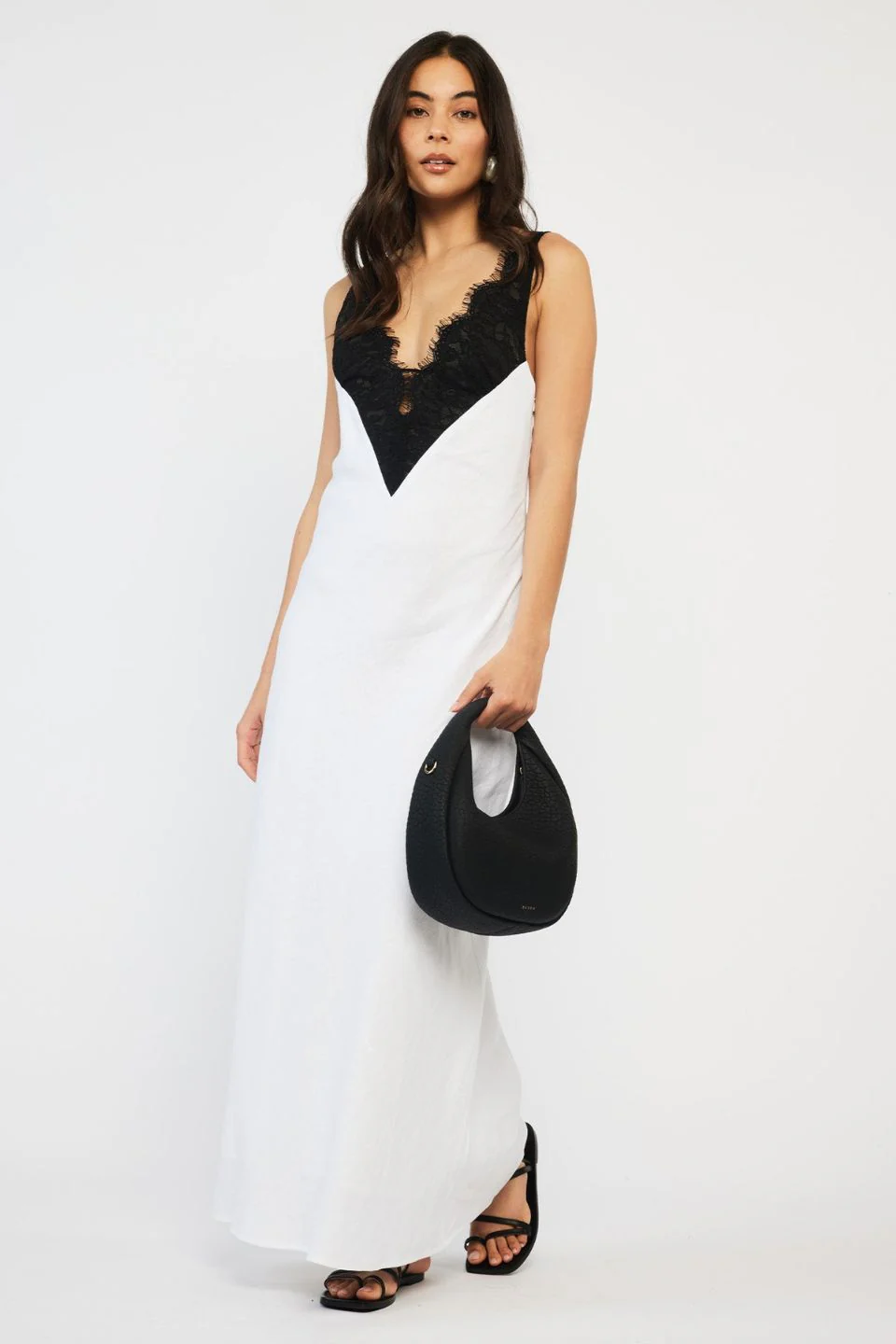 Halle Black Bubble Mini Bag - Image 6