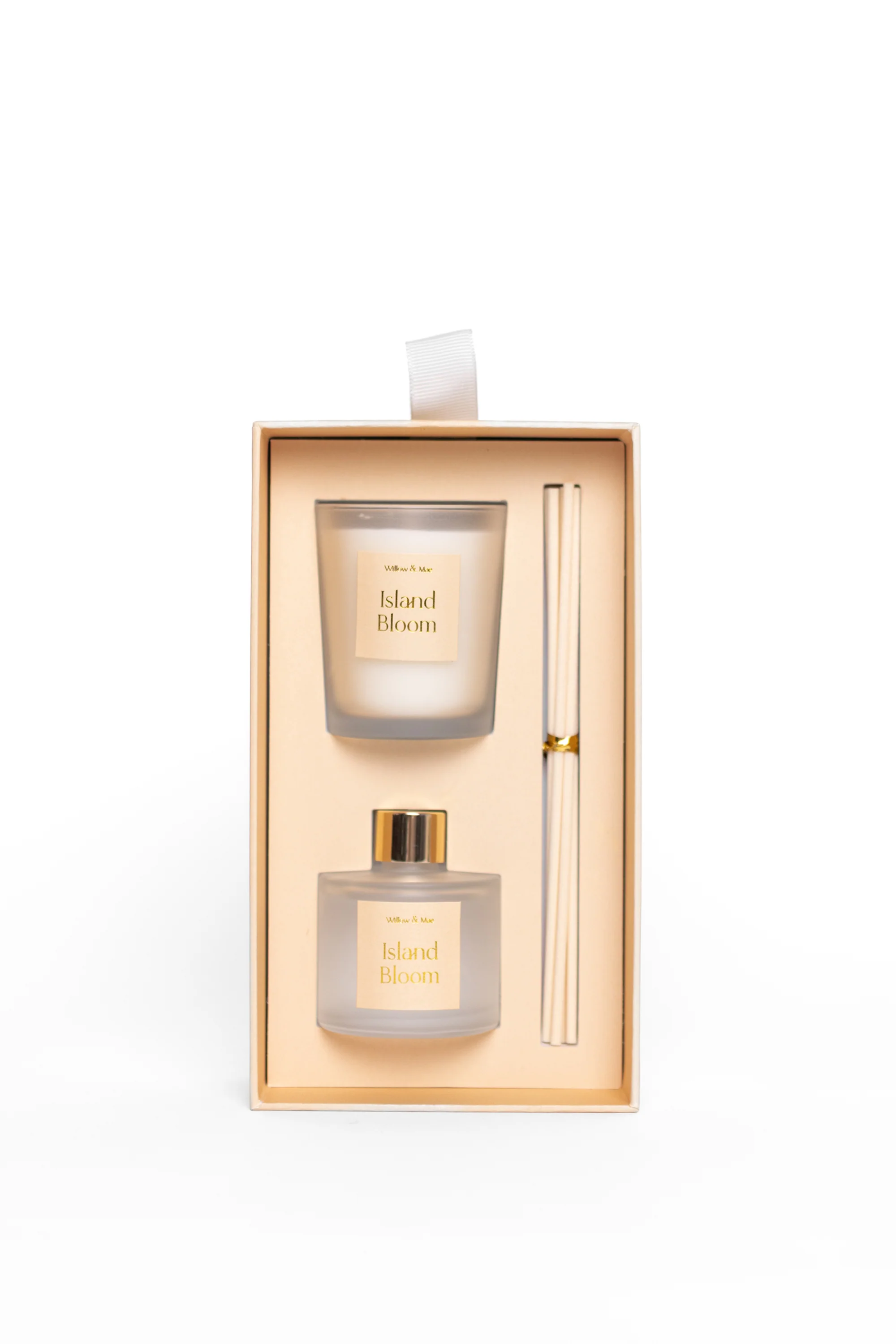 Island Bloom Peach 70g Candle + 50ml Diffuser Set - Image 2