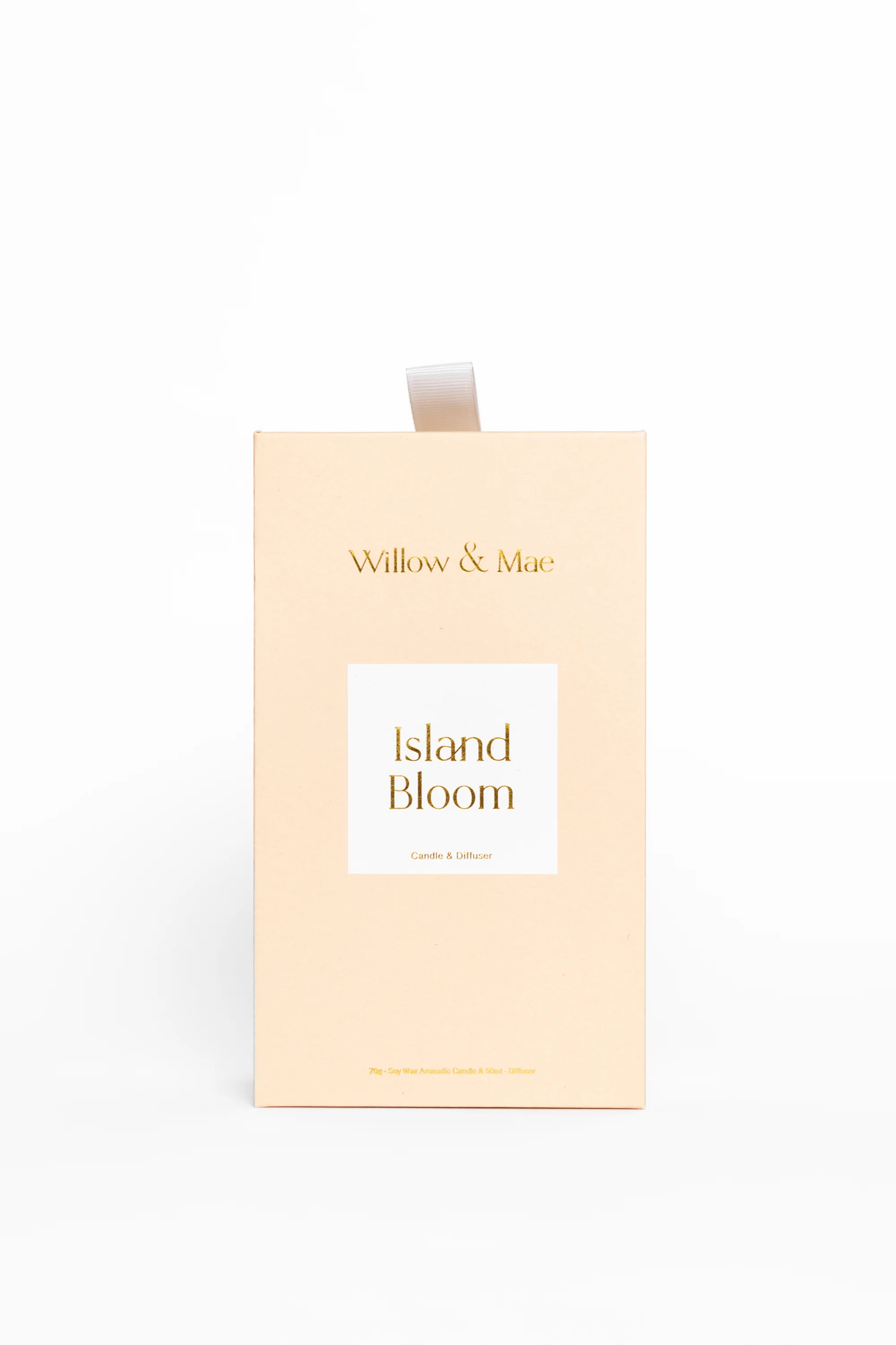 Island Bloom Peach 70g Candle + 50ml Diffuser Set - Image 4