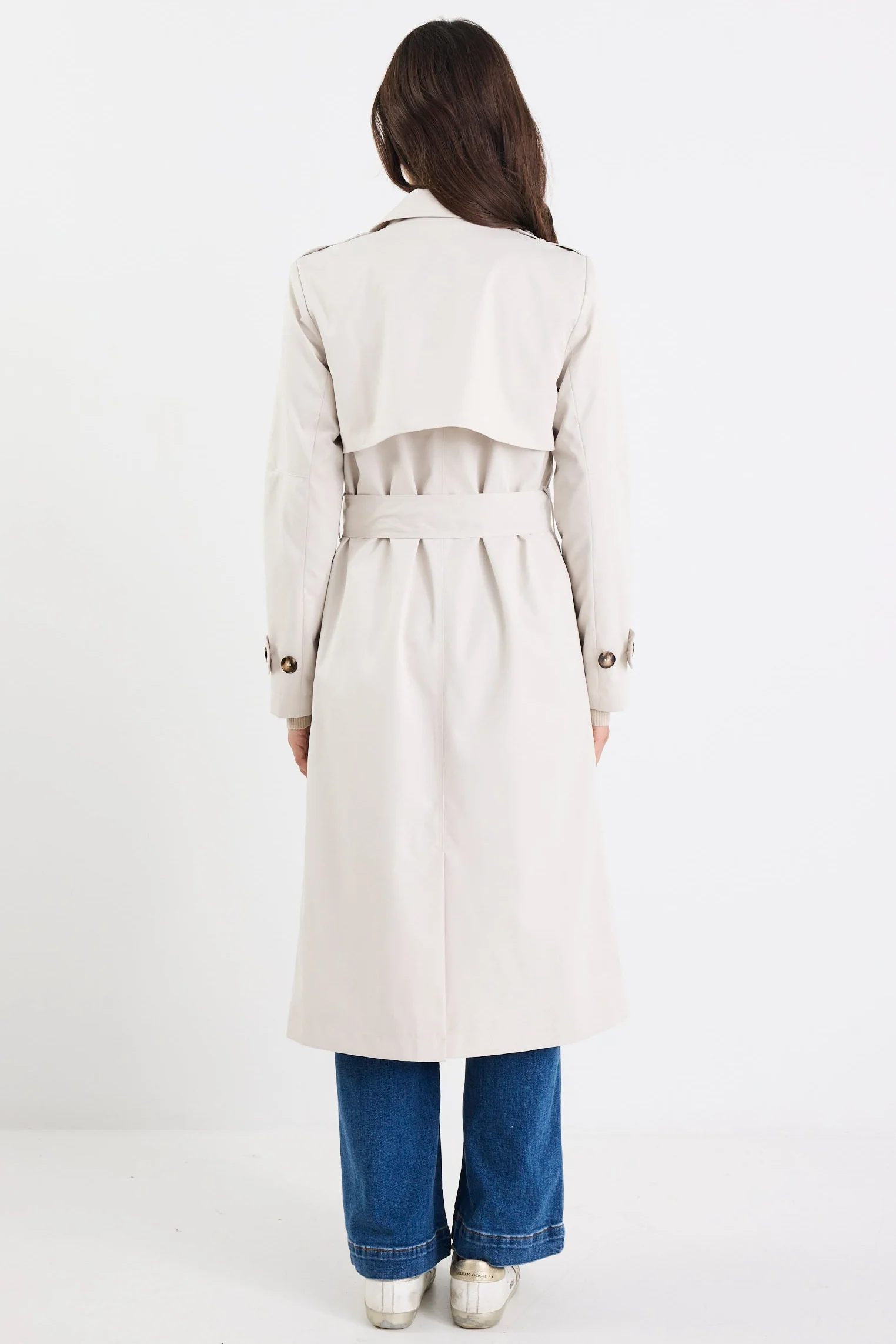 Kensington Bone Trench Coat - Image 6
