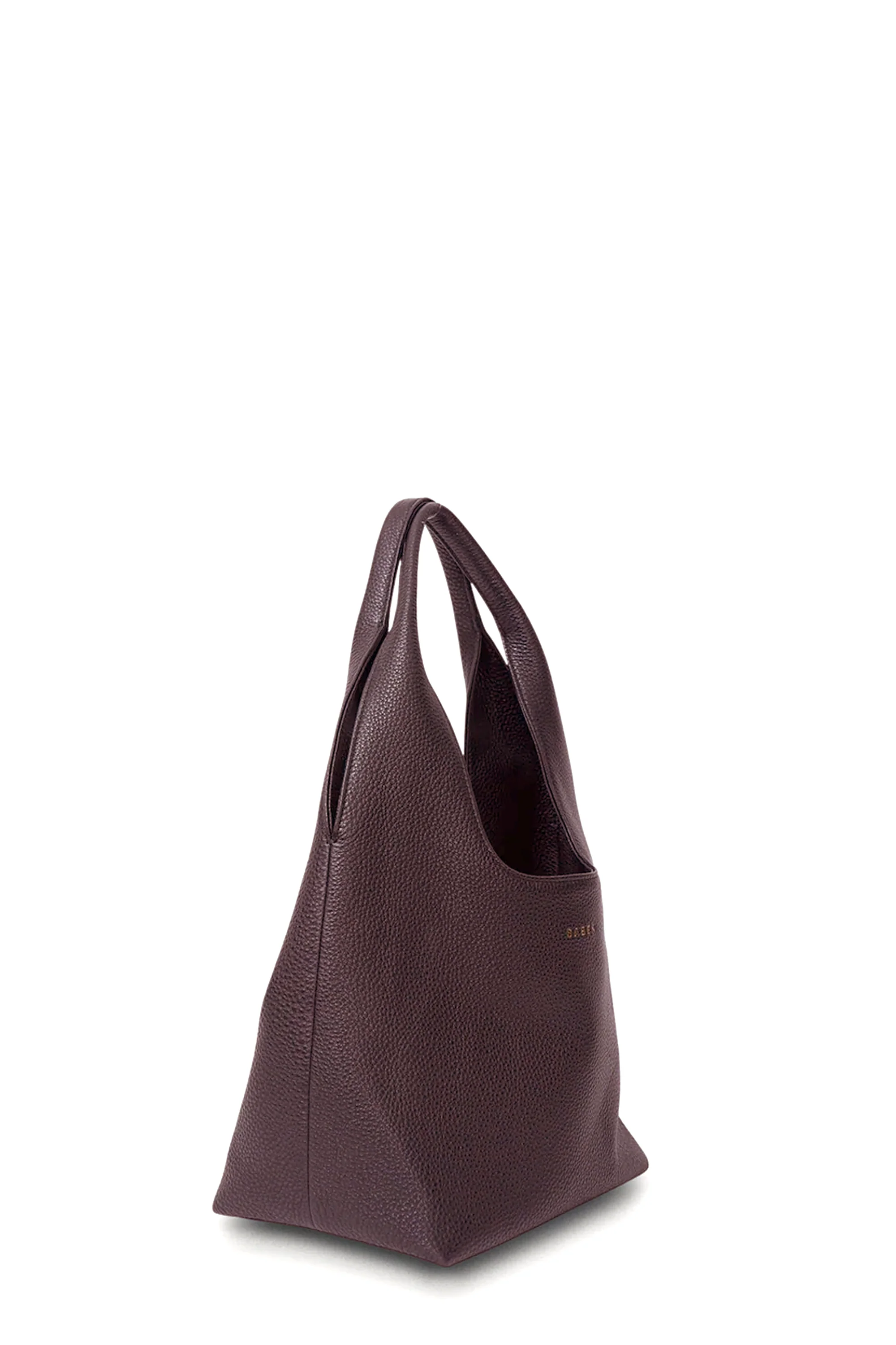 Kiki Espresso Lightly Milled Shoulder Bag - Image 2