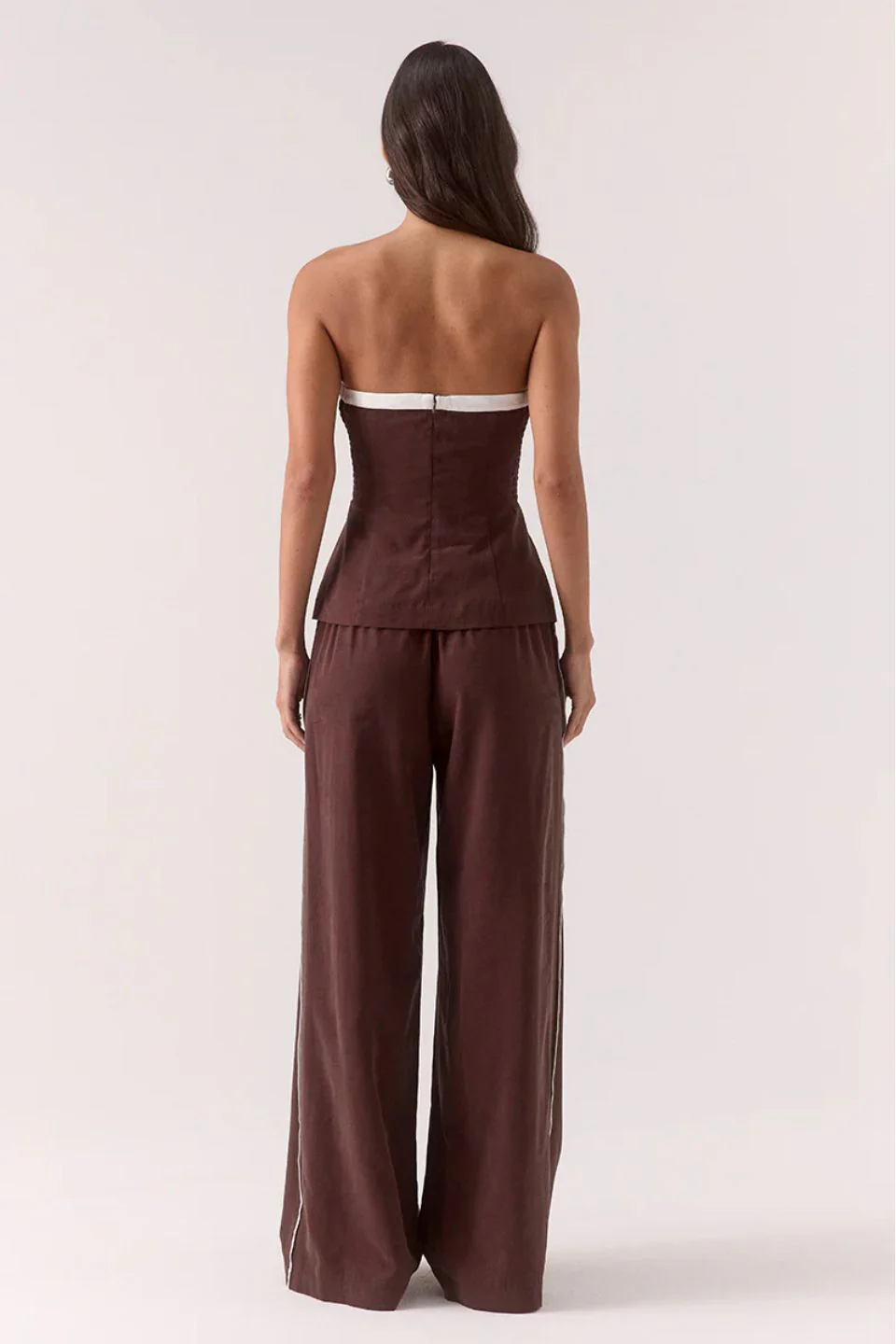 Sora Ganache Contrast Side Stripe Pant - Image 4