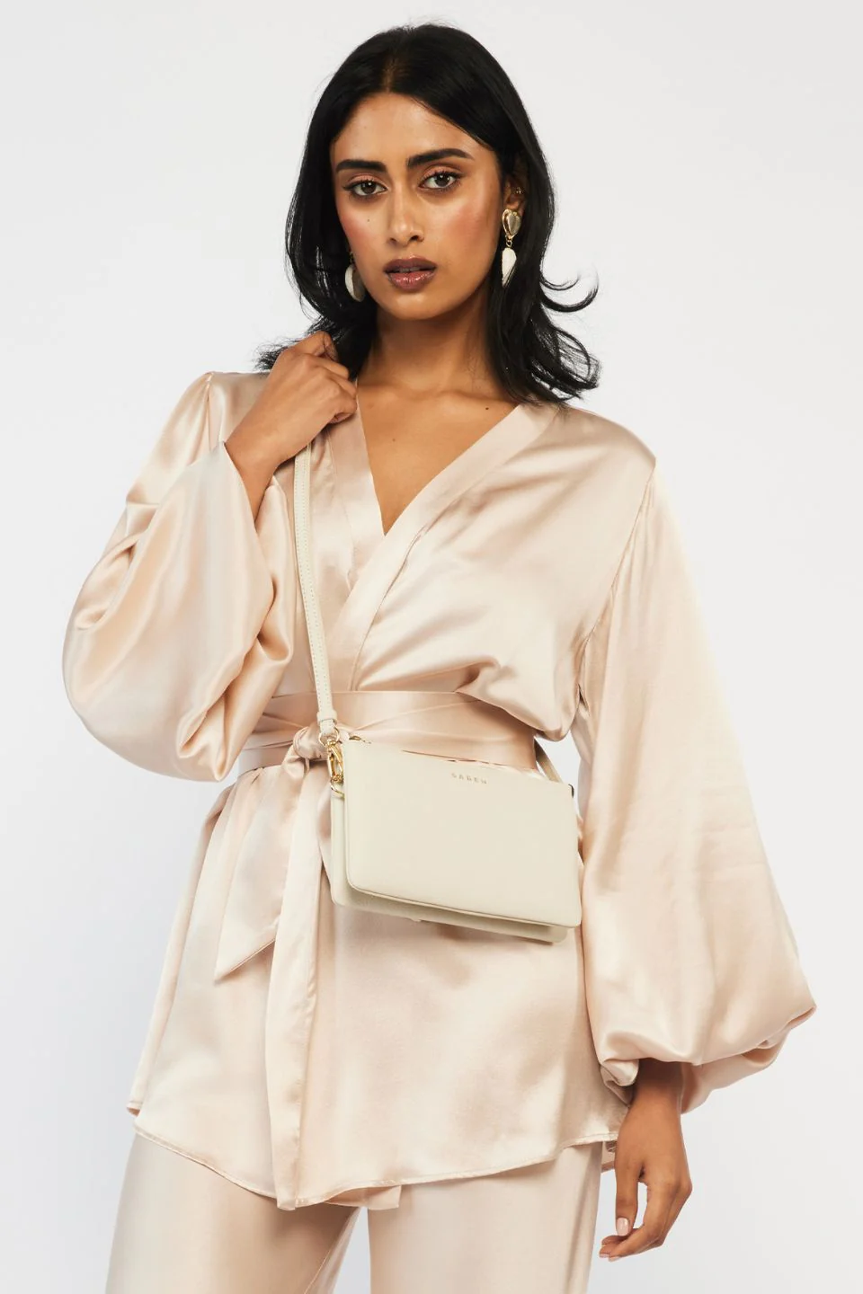 Tilly Alabaster Crossbody Bag - Image 5