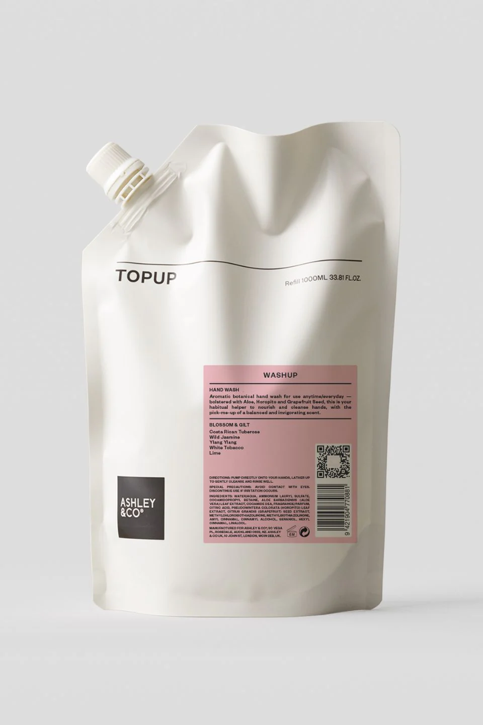 Top Up Blossom + Gilt EOL Handwash Refill 1ltr