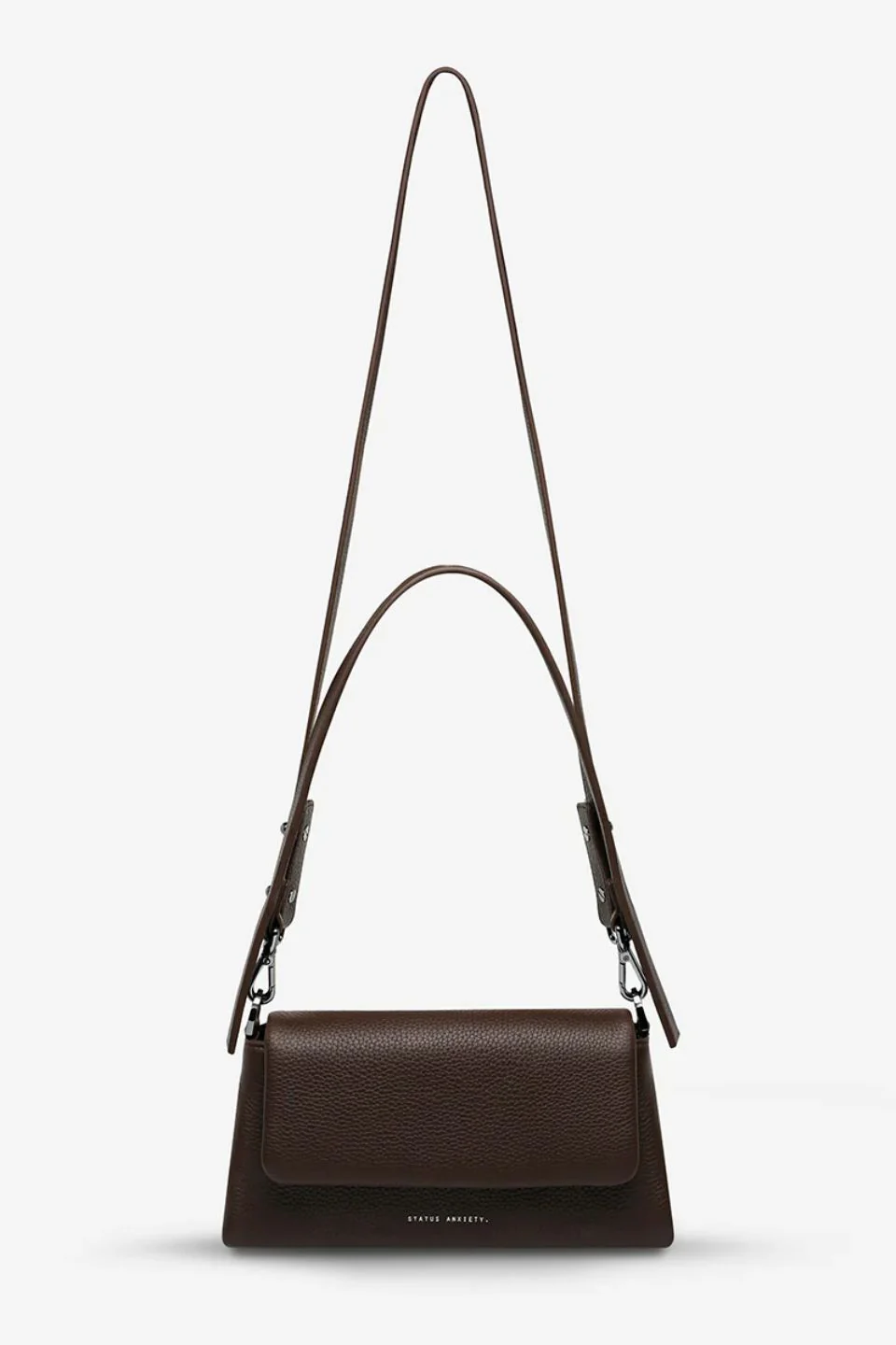 Zenith Cocoa Dual Strap Shoulder Bag - Image 3
