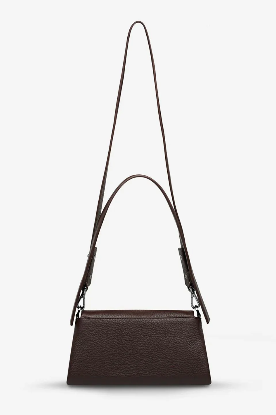 Zenith Cocoa Dual Strap Shoulder Bag - Image 4